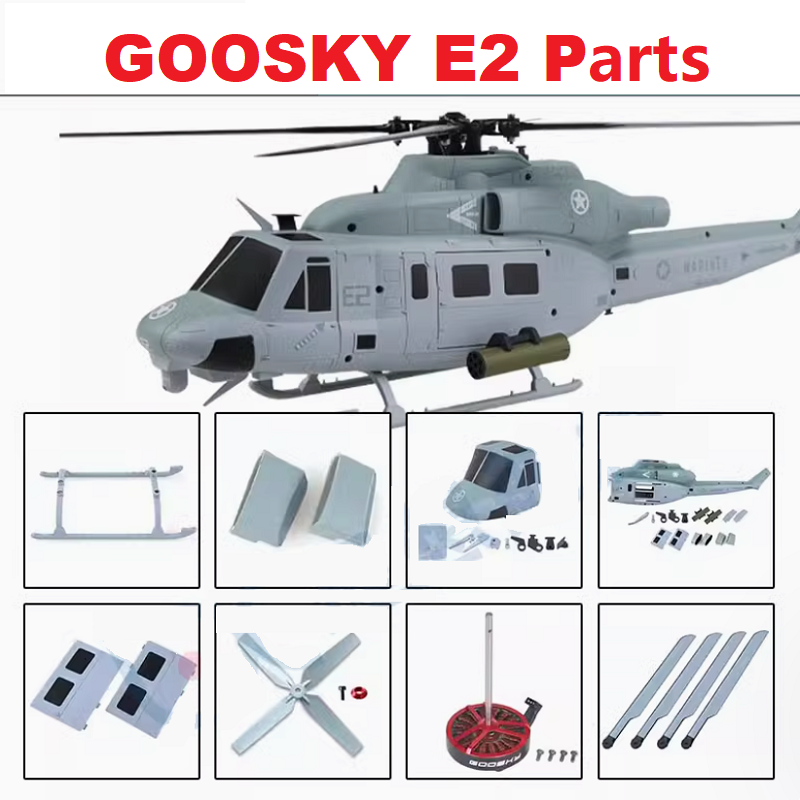 Rc Helicopter Blade - Suku Cadang untuk GOOSKY E2 UH-1Y