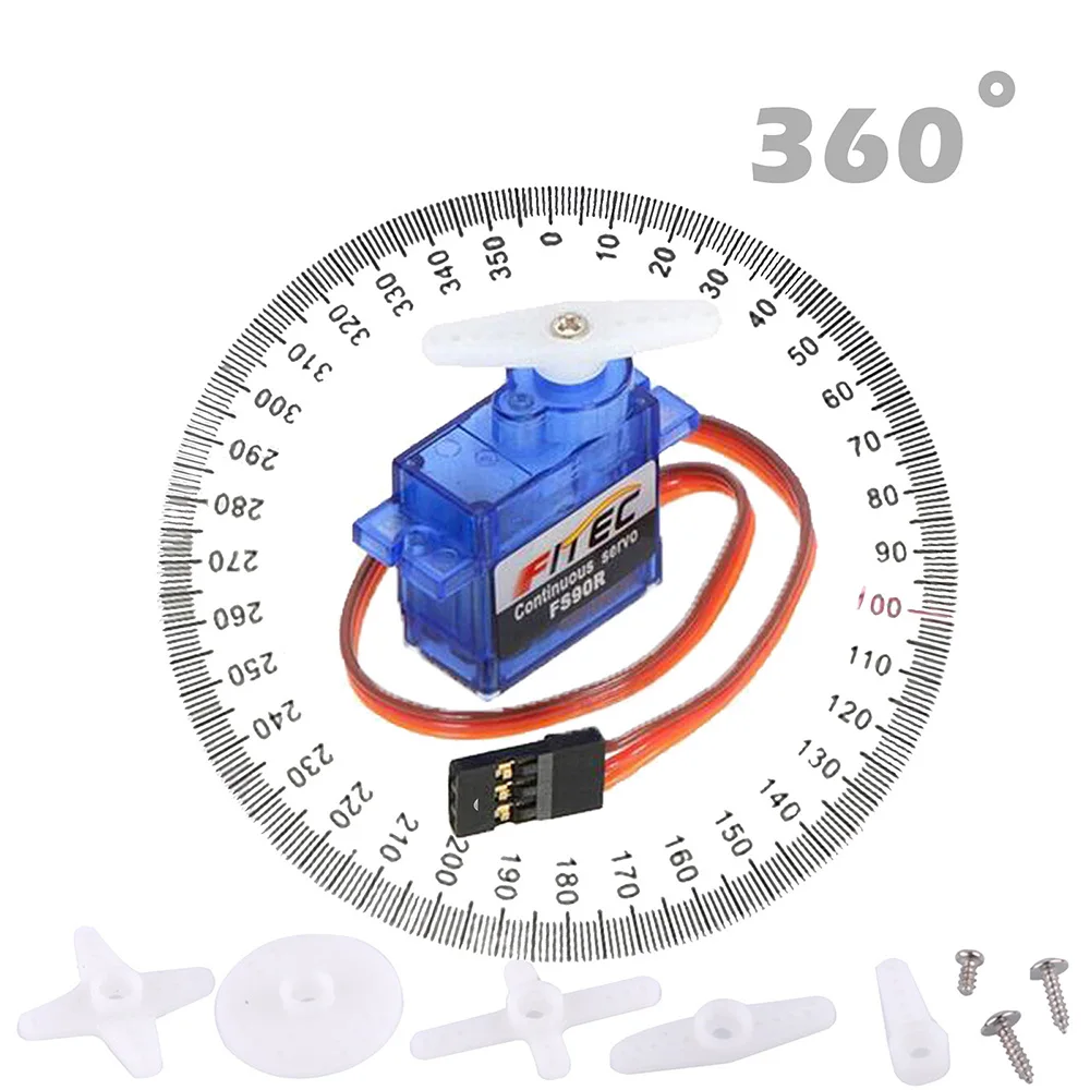 Feetech Mini FS90R mikro Servo - Rc Helicopter Motor ulasan dan harga