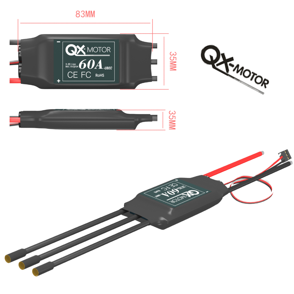 Motor Brushless QX-MOTOR QAA28 - Rc Helicopter Motor ulasan dan harga