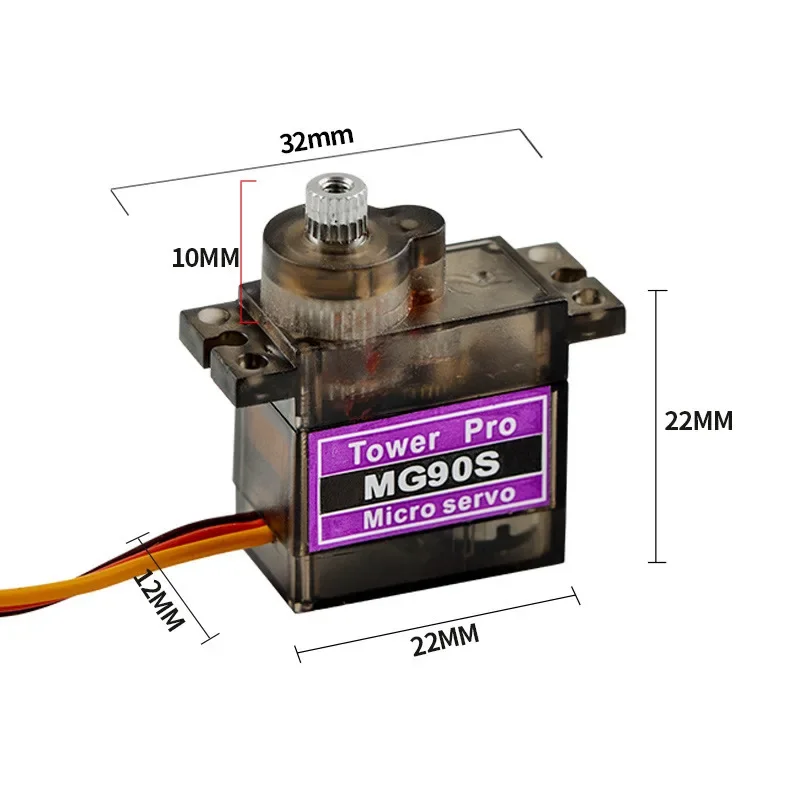 SG90/MG90S 9G Servo Digital Mi - Rc Helicopter Motor ulasan dan harga
